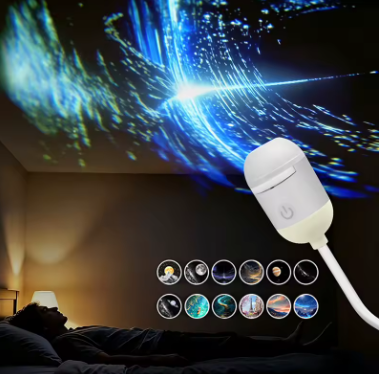 ORBILUM – Proyector Galaxia con Discos Intercambiables